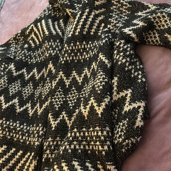 Victoria’s Secret dark cotton alpaca blend sweater 3/4 sleeves size medium women - Picture 5 of 5